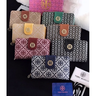 Tory Burch  bag new collection กระเป๋าสตางค์ สองพับ ใบกลาง