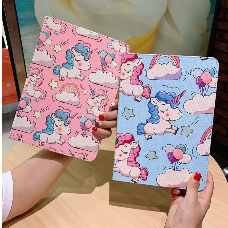 เคสไอแพด-ยูนิคอร์น-เคสipad-ยูนิคอร์นสายรุ้ง-cute-10-2-gen7-2019-ipad-gen8-เคสไอแพด-gen6-2019-air4-10-5-11pro2020-case