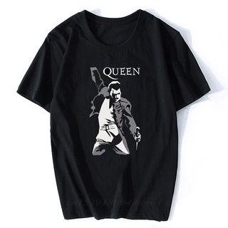 เสื้อยืดขายร้อน2022 เสื้อยืดแขนสั้น ผ้าฝ้าย พิมพ์ลาย Bohemian Rapsody Freddie Mercury สไตล์วินเทจ พลัสไซซ์ สําหรับผู้ชาย