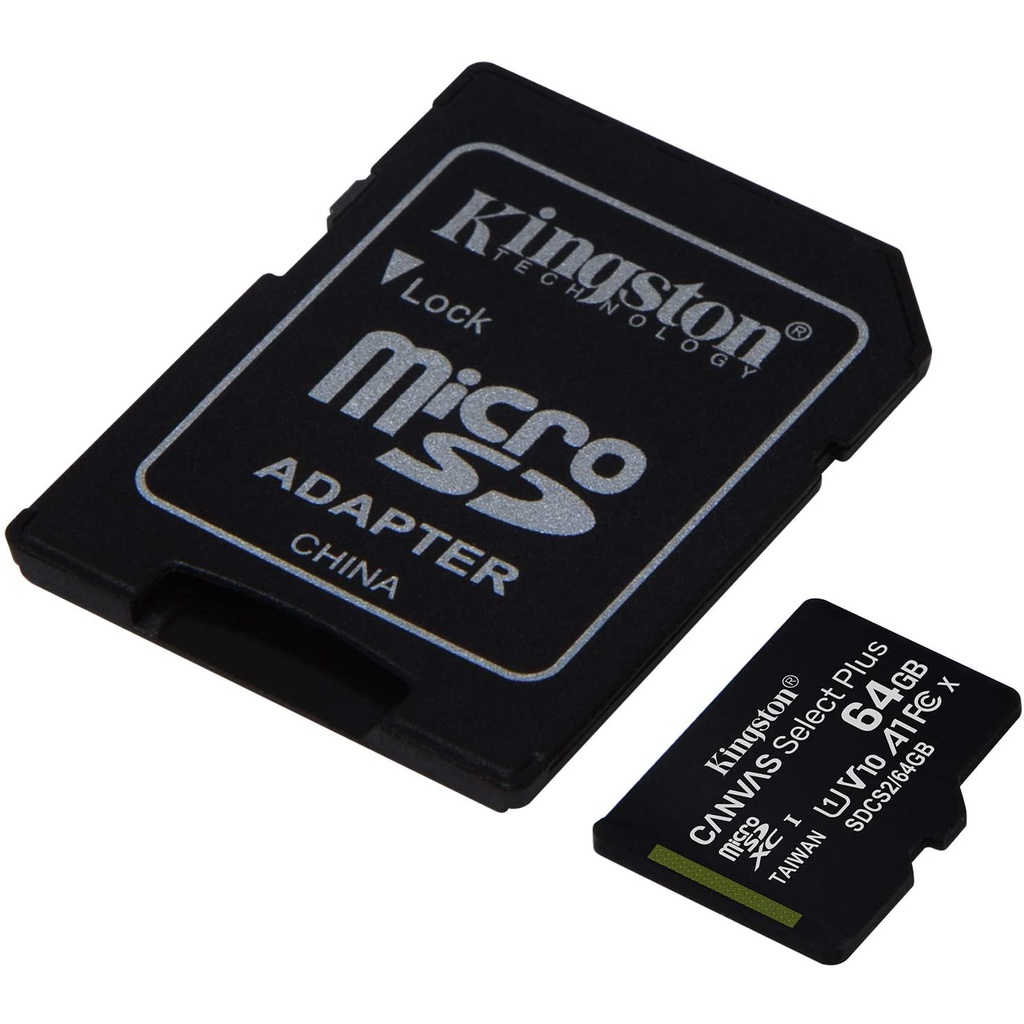 ภาพสินค้า32GB, 64GB, 128GB, MICRO SD CARD (ไมโครเอสดีการ์ด) KINGSTON CLASS 10 (SDCS2/64GB) รับประกัน LT จากร้าน hardware_corner บน Shopee ภาพที่ 3