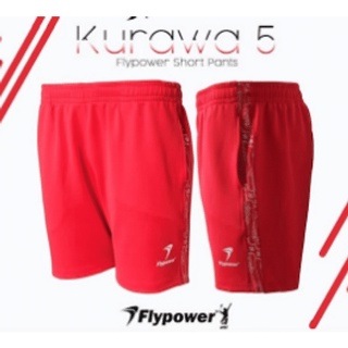 [ใส่โค้ด INC12LF ลดเพิ่ม 70-]KURAWA 5 RED WHITE Size L กางเกงกีฬา