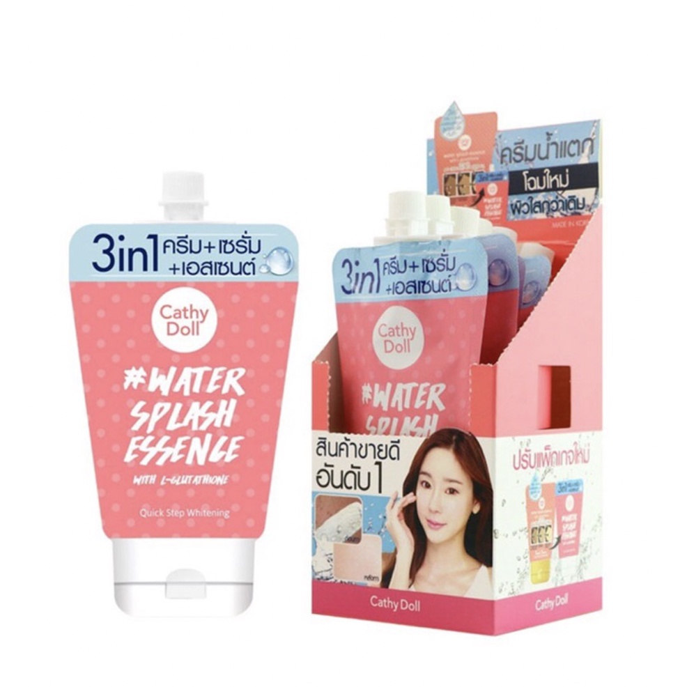 cathy doll water splash essence with l glutathione ♥️แท้] Cathy Doll Water Splash Essence With L-Glutathione ครีมน้ำแตก  เคที่ดอลล์ วอเตอร์สแปลช เอสเซ้น 50 g. cathydoll