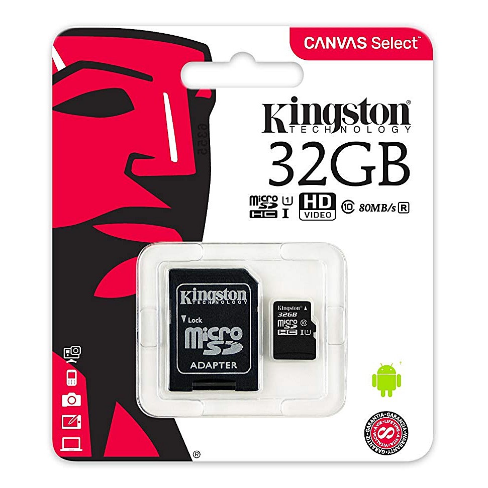 ภาพสินค้า32GB, 64GB, 128GB, MICRO SD CARD (ไมโครเอสดีการ์ด) KINGSTON CLASS 10 (SDCS2/32GB) (SDCS2) รับประกัน LT จากร้าน hardware_corner บน Shopee ภาพที่ 6