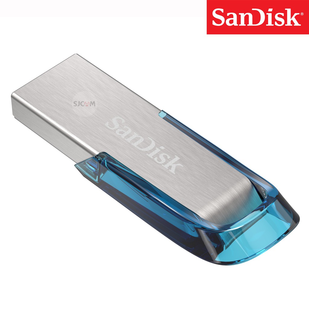 ภาพสินค้าSanDisk (สีฟ้า) Flash Drive Ultra Flair USB 3.0 32GB Speed 150MB/s (SDCZ73_032G_G46B) แฟลชไดร์ฟ PC รับประกัน Synnex 5ปี จากร้าน sjcam_officialstore บน Shopee ภาพที่ 5