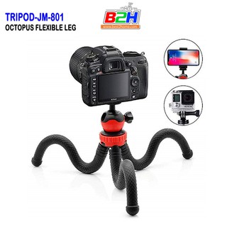 ขาตั้งกล้อง Octopus JM-801 Flexible Tripod For Cameras, Gopro, สมาร์ทโฟน