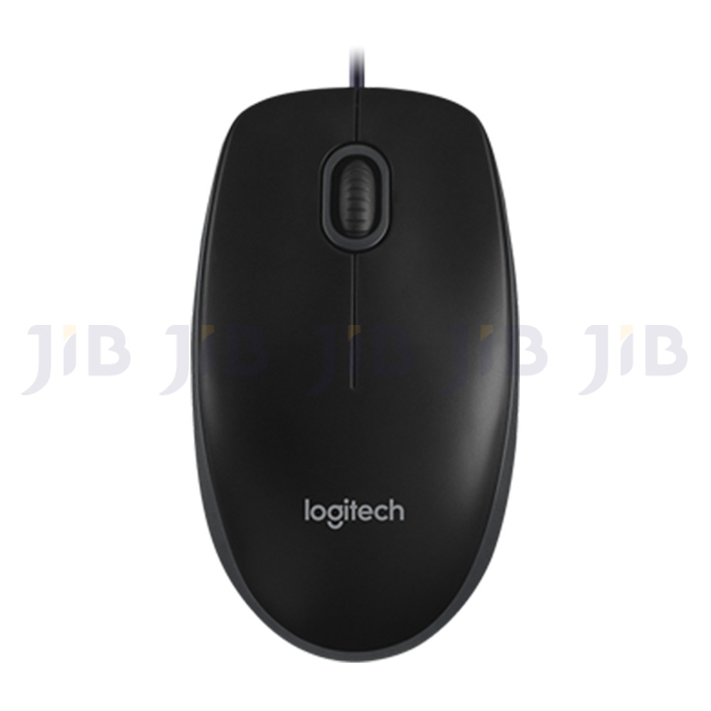 ภาพหน้าปกสินค้าLOGITECH MOUSE (เมาส์) USB B100 (BLACK) จากร้าน jib_officialshop บน Shopee