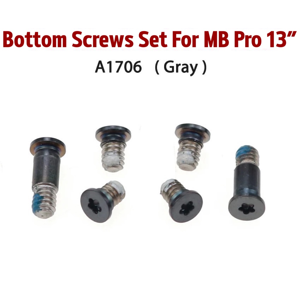 Bottom Screws Set MacBook Air/Pro 11” 12” 13