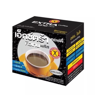 NatureGift Extra Coffee Q10 Plus เนเจอร์กิฟ เอ็กซ์ตร้า คอฟฟี่ Q10 พลัส (1 กล่อง 10 ซอง)  0457