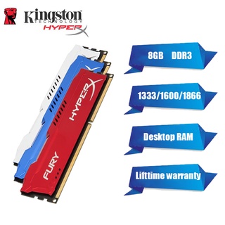 ภาพหน้าปกสินค้าkingston 8GB DDR3/3L 1600MHz 1866Mhz PC3-12800/14900 หน่วยความจำเดสก์ท็อป Kingston HyperX 240Pin 1.35V 1.5V DDR1 DDR2 DDR3 หน่วยความจำเดสก์ท็อป PC ram Heat Sink Cooler ซึ่งคุณอาจชอบราคาและรีวิวของสินค้านี้