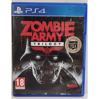 🎮แผ่นPS4 แท้ - ZOMBIEARMY  น่าสะสม แผ่นไม่มีแม้รอยขีดข่วน ✅✅