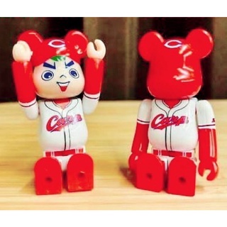 (ของแท้) คู่ Be@rbrick 100% Hiroshima Carp Boy &amp; Red (Bearbrick)