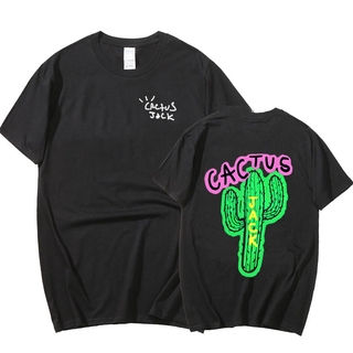 {new}Travis Scott Cactus Jack De Lujo De Algodn De Los Hombres Camiseta De Hip Hop Para Hombres Y Mujeres Par Impresin A