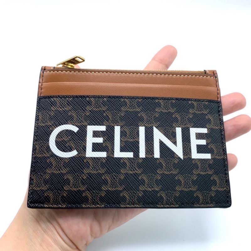 ส่งฟรี-กระเป๋า-ใส่บัตร-ใส่การ์ด-celine-card-case-card-holder-พร้อมส่ง-new-ของแท้100