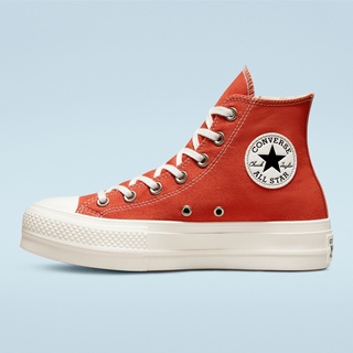Converse Chuck All Star Peaches รองเท้าผ้าใบแพลตฟอร์ม ปักลายพีช สําหรับผู้หญิง -1596