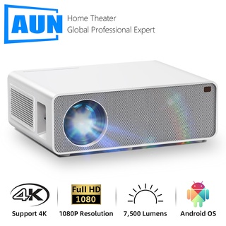 สินค้า AUN AKEY7 projector โปรเจคเตอร์ mini โฮมโปรเจคเตอร์ โปรแจ็คเตอร์ เครื่องฉาย projector 4k wifi android เครื่องฉายหนัง โปร