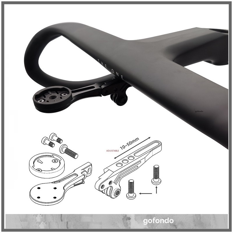 2 HOLE SYSTEM INTEGRATED HANDLEBAR คอมพิวเตอร์ Mount สําหรับ One Canyon ...