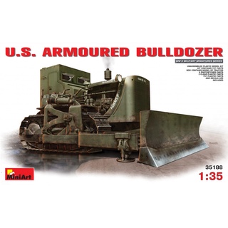 โมเดลประกอบ MiniArt 1/35 MI35188 U.S. ARMOURED BULLDOZER