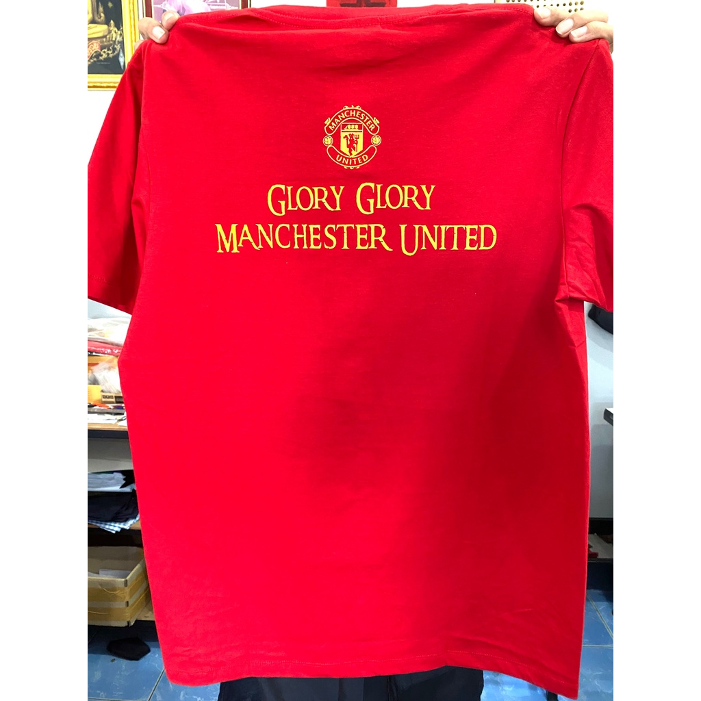 เสื้อยืดแขนสั้นแมนยู-gory-gory-manchester-united