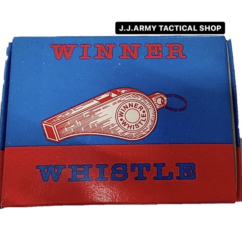ภาพสินค้านกหวีด Winner นกหวีดทหาร ตำรวจ นกหวีดพลาสติก นกหวีดดำ จากร้าน j.j.army บน Shopee ภาพที่ 3