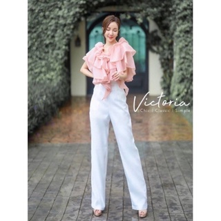 เซต ป้าย Victoria sz.L สีน้ำตาล