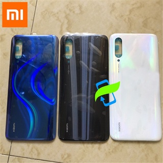 Xiaomi Mi A3 Cc9E ฝาครอบแบตเตอรี่ด้านหลัง เคสกระจก สําหรับ Xiaomi Mi Cc 9E A3 ฝาหลังประตู