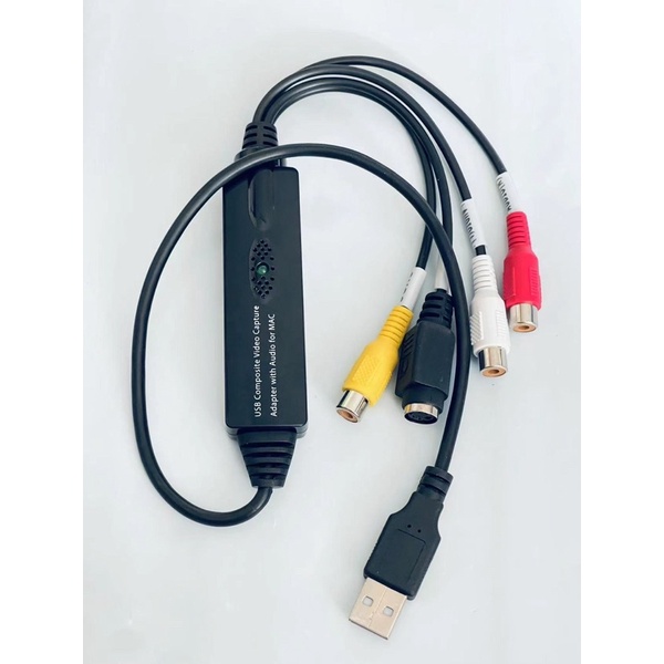 ภาพสินค้าUSB 2.0 วิดีโอเสียง-VHS TO DVD Converter Digital Video Grabber อุปกรณ์ Windows 7, 8,10 จากร้าน khunsua บน Shopee ภาพที่ 1