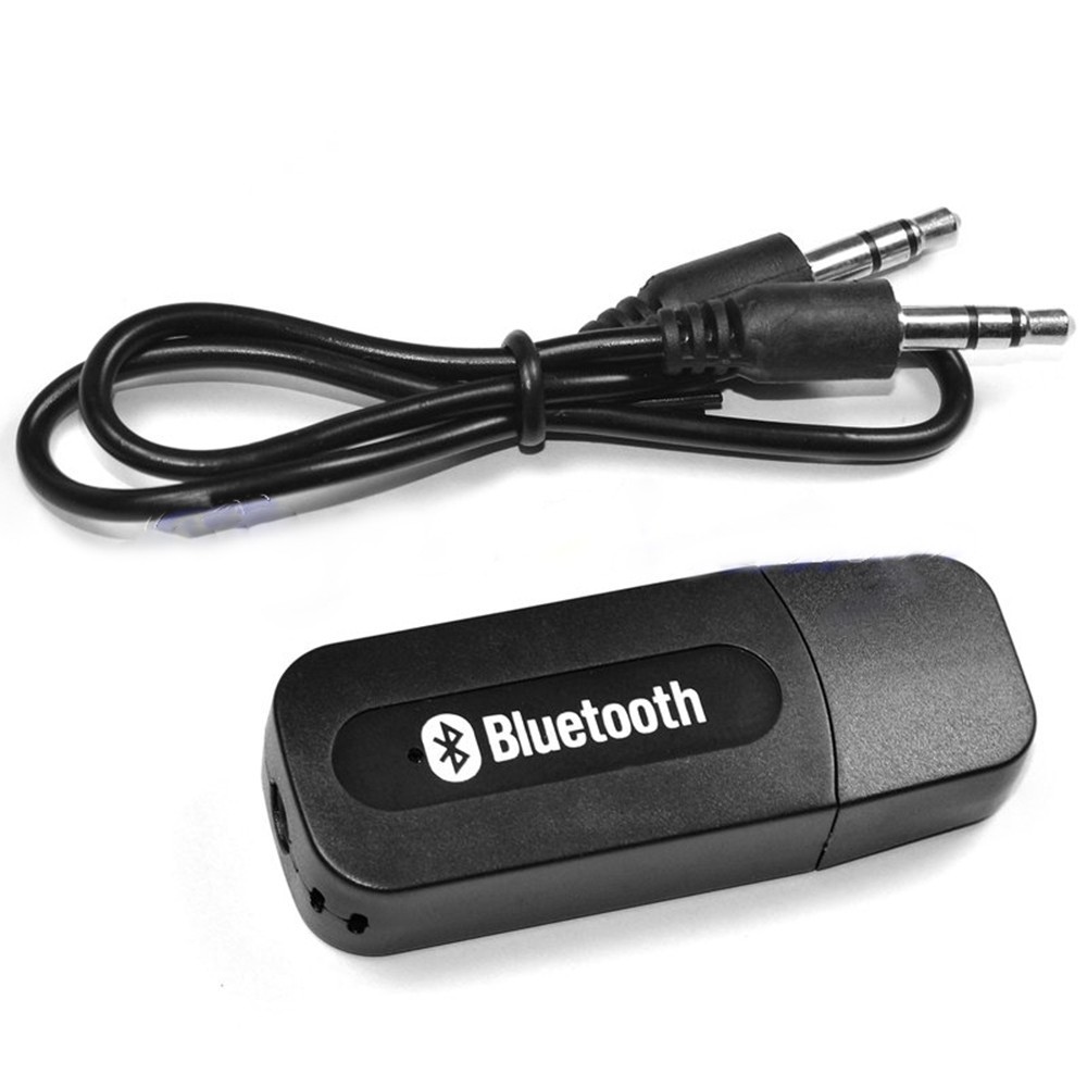 ภาพหน้าปกสินค้าadilink (สีดำ) บลูทูธมิวสิค BT-163 USB Bluetooth Audio Music Wireless Receiver Adapter 3.5mm Stereo Audio จากร้าน yayastore2018 บน Shopee