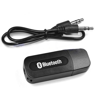 ภาพขนาดย่อของภาพหน้าปกสินค้าadilink (สีดำ) บลูทูธมิวสิค BT-163 USB Bluetooth Audio Music Wireless Receiver Adapter 3.5mm Stereo Audio จากร้าน yayastore2018 บน Shopee