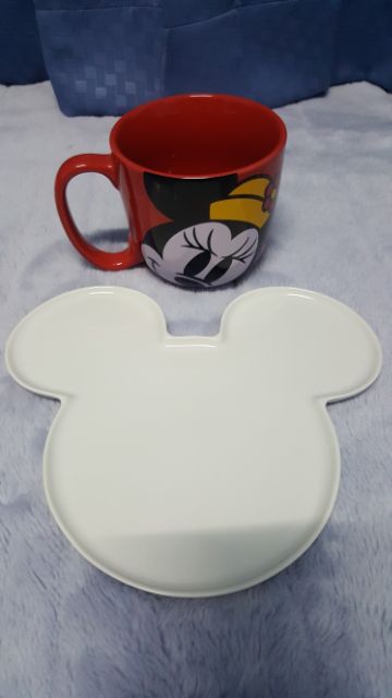 ชุดจานแก้วเซรามิค-mickey-mouse