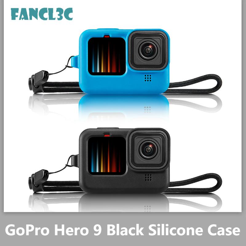 เคสซิลิโคนนิ่ม-สีดํา-สําหรับ-gopro-hero-10-gopro-9-go-pro-10-accessories