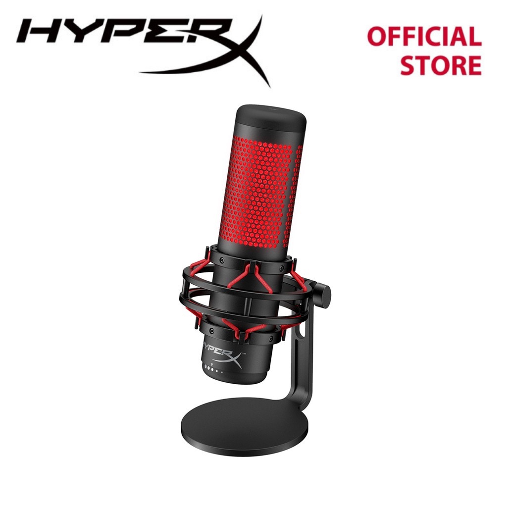 ภาพหน้าปกสินค้าHyperX QuadCast - Gaming Microphone (HX-MICQC-BK)