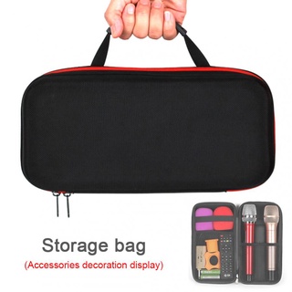กระเป๋าเก็บไมโครโฟน EVA แบบแข็ง อเนกประสงค์ แบบพกพา อุปกรณ์เสริม สําหรับเดินทาง