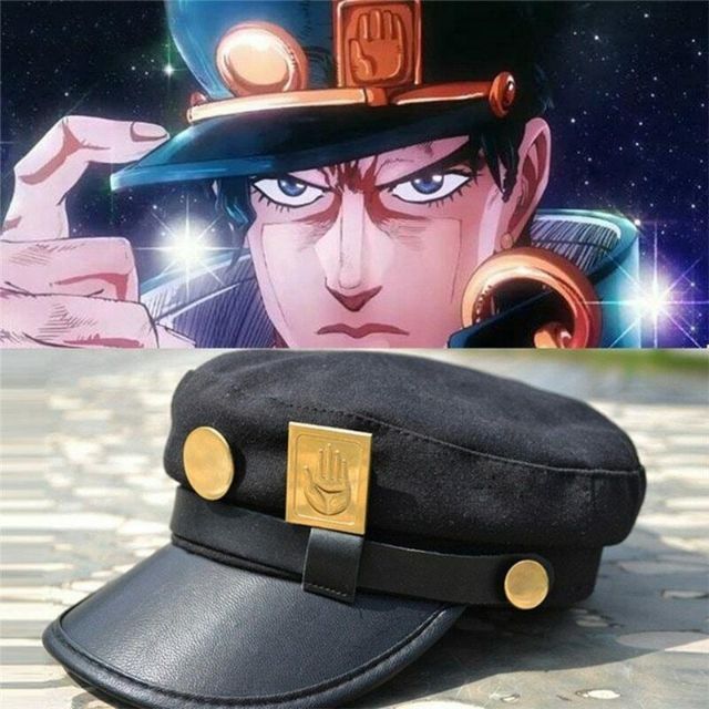 หมวก-คูโจ-โจทาโร่-hat-jotaro-kujou-joseph-จากเรื่อง-jojos-bizarre-adventure-เท่ห์สุดๆ-แฟนๆเรื่องโจโจ้-ห้ามพลาด