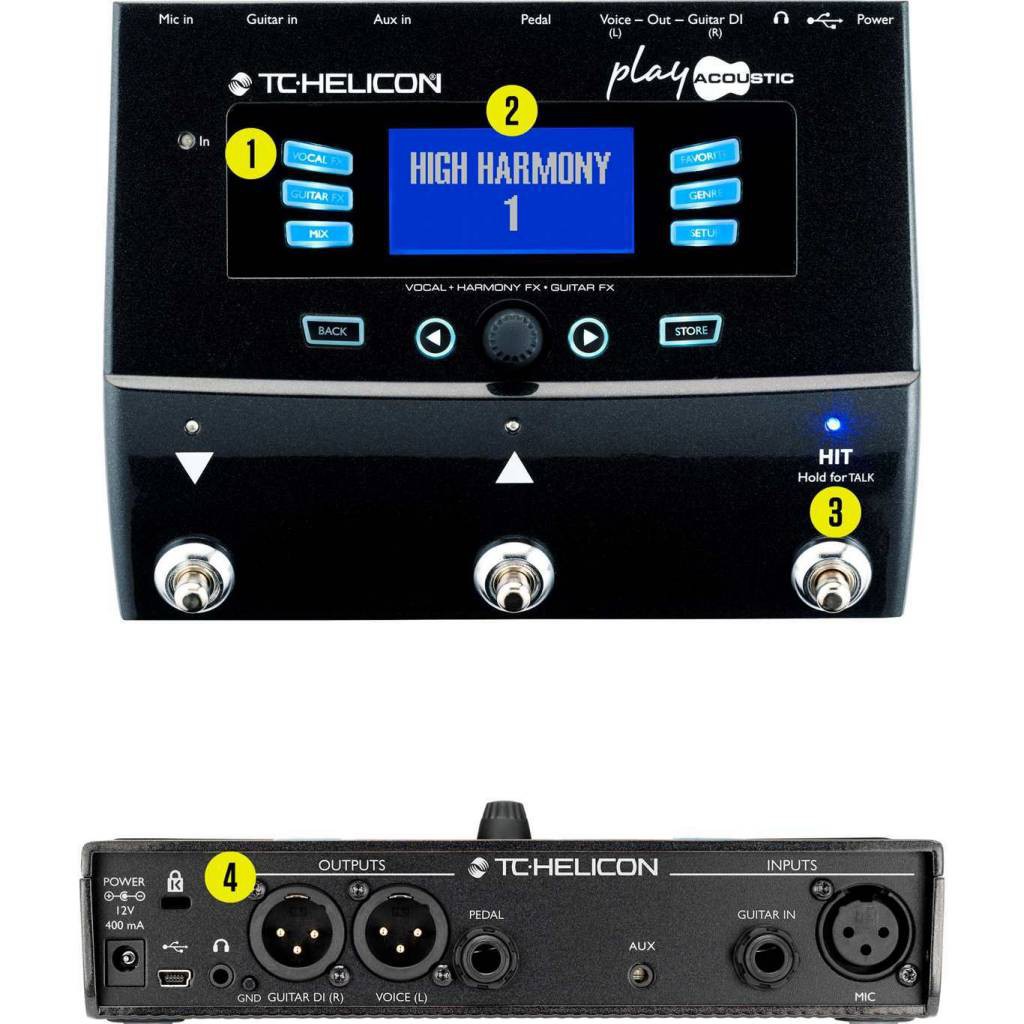TC HELICON / PLAY ACOUSTIC おまけ付き（เอฟเฟคร้อง TC Helicon Play 