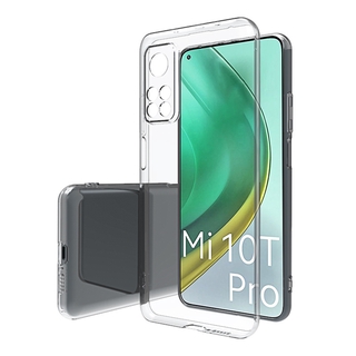 Xiaomi Mi 10T Pro 5G Silicon Clear Fitted Bumper Soft Case Transparent Back Mi 10T 5G Cover