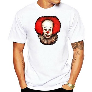 เสื้อยืดผ้าฝ้ายพิมพ์ลาย เสื้อยืด พิมพ์ลาย Stephen Kings It Pennywise ไซซ์ S-M-L-Xl-2Xl ส่งฟรี