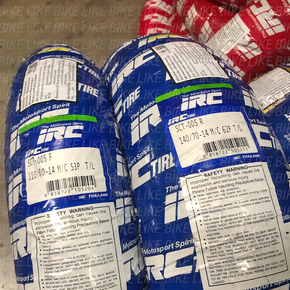 **เปิดร้านใหม่** ยาง IRC SCT005 สำหรับ AEROX ขอบ 14 ยางรถมอเตอไซค์ ...