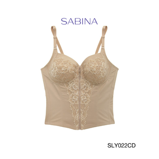 สินค้า Sabina เสื้อชั้นในกระชับสัดส่วน Seamless Fit  รุ่น Function Shape รหัส SLY022CD สีเนื้อเข้ม