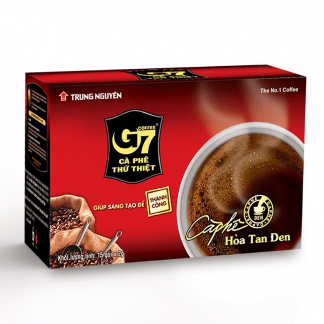 ภาพสินค้าใหม่ที่สุด พร้อมส่ง  กาแฟเวียดนาม G7 Coffee กาแฟดำ ขนาด 1 กล่อง มี 15 ซอง ๆ ละ 2 กรัม จากร้าน phingkung บน Shopee ภาพที่ 5