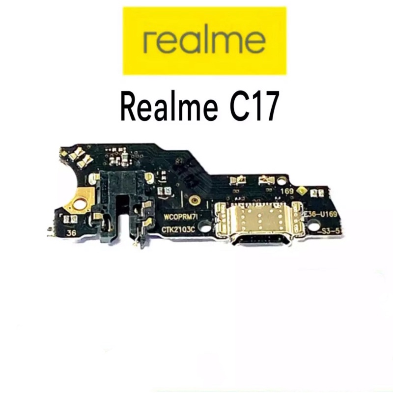 อะไหล่มือถือ-แพรตูดชาร์จ-realme-c17-แพรกันชาร์จ-realme-c17-ตูดชาร์จrealme-c17-กันชาร์จrealme-c17