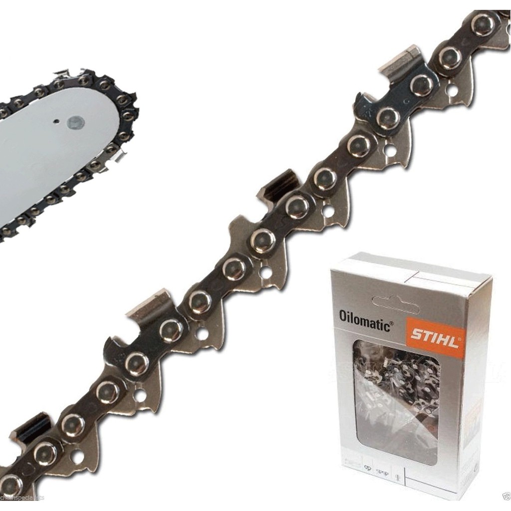 โซ่ตัดไม้ 3/8" บาร์12 นิ้ว 22ฟัน เหมาะสำหรับ STIHL MS170 MS180 อะไหล่