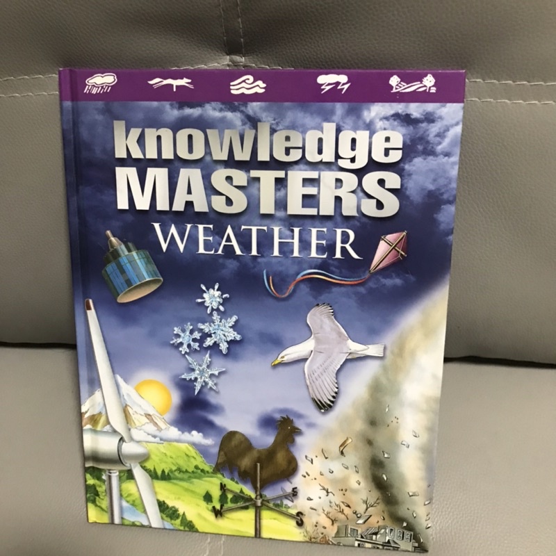 Knowledge MASTERS WEATHER หนังสือความรู้ปกแข็ง-af3 | Shopee Thailand