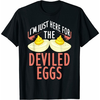 T-shirt  ราคา เสื้อยืดลําลอง แขนสั้น คอกลม พิมพ์ลายไข่ตลก พรีเมี่ยม แฟชั่นสําหรับสตรีS-5XL