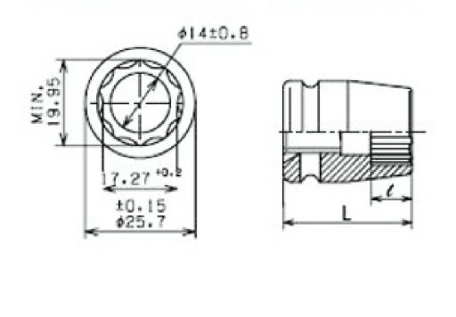 koken-ลูกบล็อคลม-สั้น-10-แฉก-รุ่นใหม่-ขนาด-1-2-14400bp-1-double-pentagon-socket-สำหรับคานปีกนก