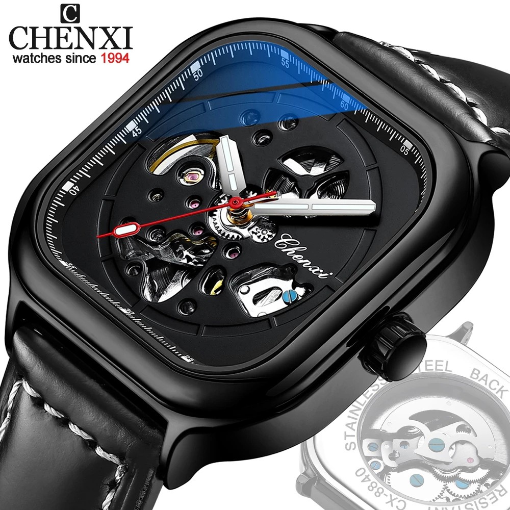 chenxi-นาฬิกาข้อมืออัตโนมัติ-สายสแตนเลส-กันน้ํา-สไตล์นักธุรกิจ-สําหรับผู้ชาย
