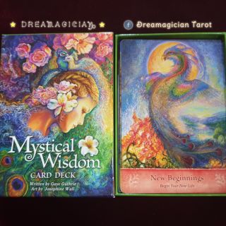 ไพ่ออราเคิลภาพงดงามเหนือจินตนาการ Mystical Wisdom Card Deck/ไพ่ออราเคิลแท้/ไพ่ออราเคิล/ไพ่ยิปซี/ไพ่ทาโร่ต์/Tarot/Oracle