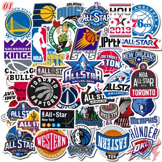 ภาพขนาดย่อของภาพหน้าปกสินค้าNBA Super Basketball Stars สติ๊กเกอร์  50Pcs/Set DIY Fashion Doodle Decals สติ๊กเกอร์Kobe / Jordan / James / Curry / Irving จากร้าน kids_toys_tower.th บน Shopee