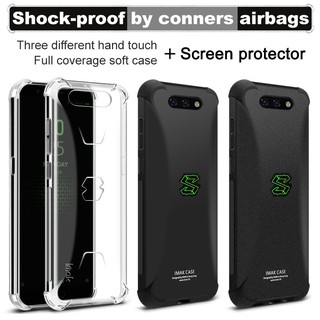 Imak Xiaomi Black Shark Shockproof Casing Soft TPU Case Matte Silicon Back Cover