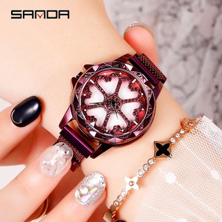 Luxury Brand lady Crystal Watch Women Dress Watch Fashion Rose Gold Quartz Watches Female Stainless Steel Wristwatches P