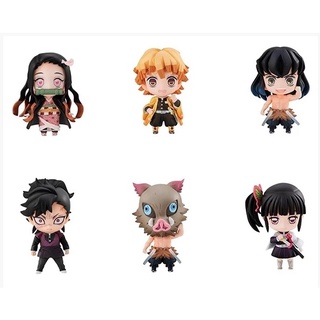 Mega House Tanjiro &amp; Friends Mascot Set【with gift】 [ของแท้💯%]